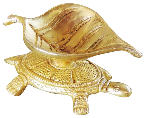 Brass Decorative Tortoise Deepak 0.12kg